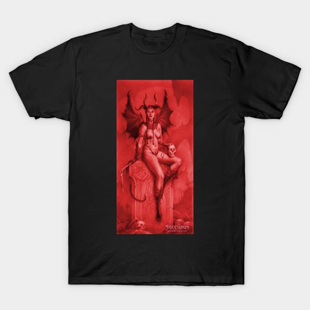 Succubus T-Shirt by Zeleznik